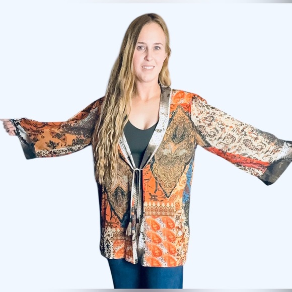 John Mark Tops - John Mark Beautiful Kimono